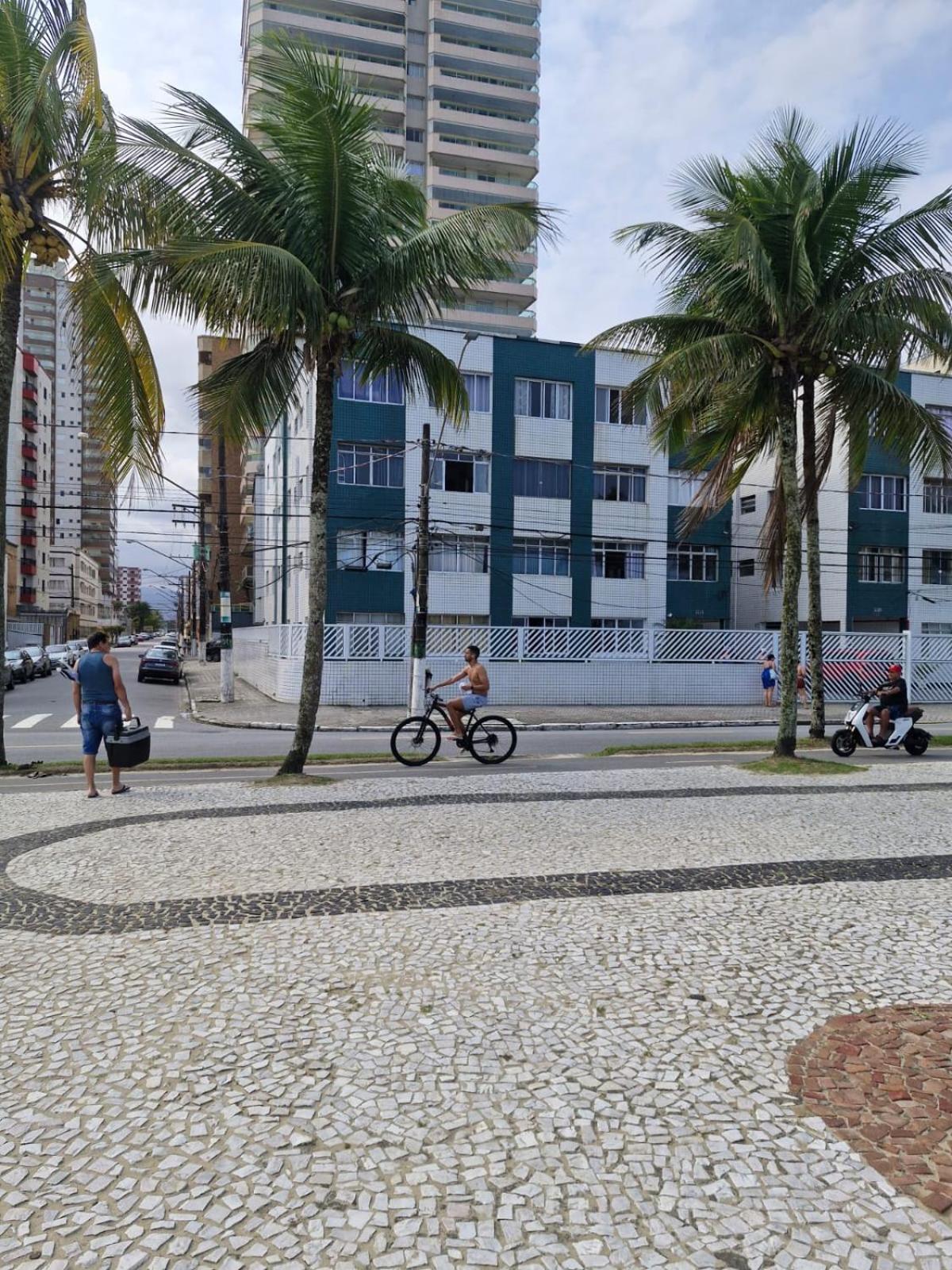 Ferienwohnung Apto Pe Na Areia Praia Grande  Exterior foto