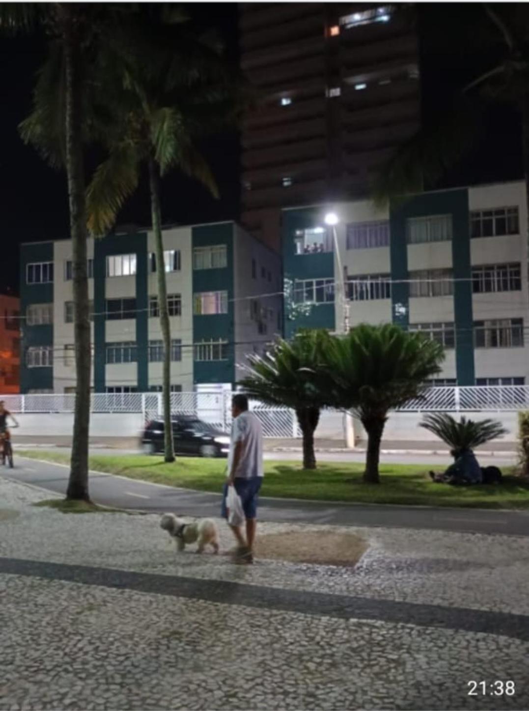 Ferienwohnung Apto Pe Na Areia Praia Grande  Exterior foto